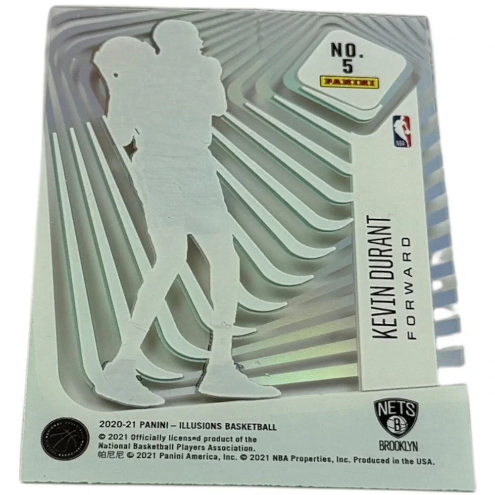 2020 2021‎ Panini Illusions Basketball Kevin Durant Brooklyn Nets Card